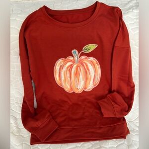 Pumpkin Sweatshirt size S